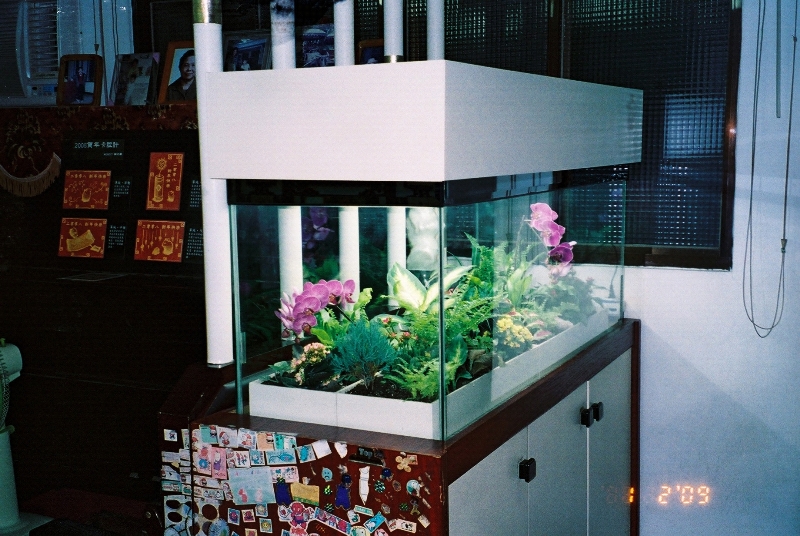 魚缸改造主機藏上蓋