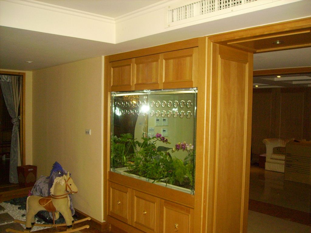 客製化-裝潢魚缸更換為景觀箱